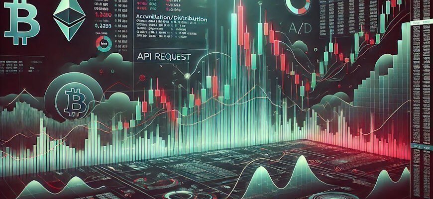 Накопления и распределения (A/D Line) для определения тренда