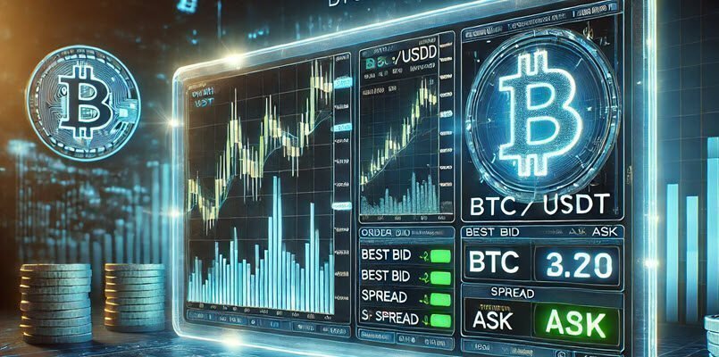 Как рассчитать спред на Bybit с помощью Python