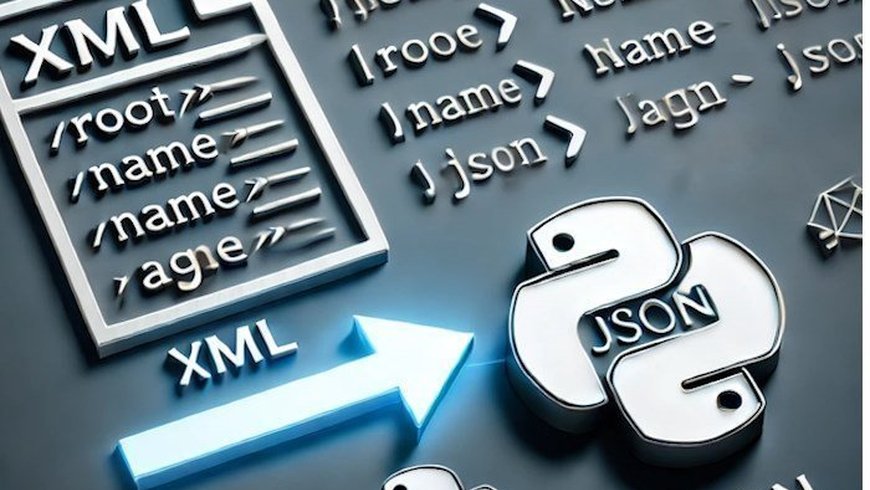 Как в python конвертировать XML в JSON