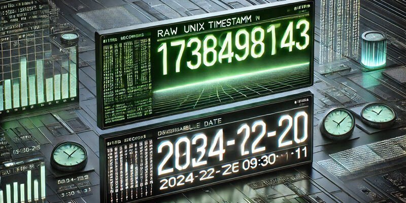 Преобразование Unix Time с помощью Python