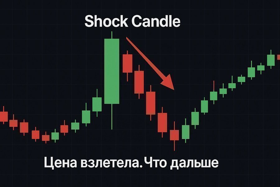 Детектор шок-свечей и разворота цены на Python с использованием CCXT и Pandas