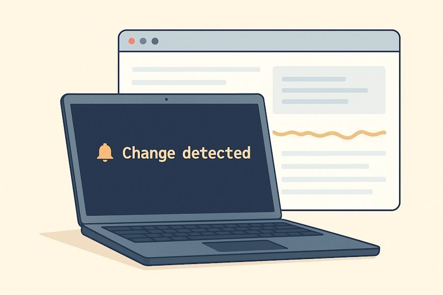 Website Change Monitor на Python — следим за изменениями страниц